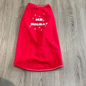 Christmas Doggie tank top XXL